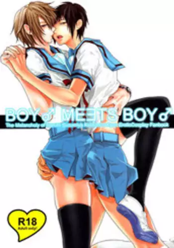 (C75) [Zerohaku (Fuji Mako)] BOY♂ MEETS BOY♂ (The Melancholy of Haruhi Suzumiya) [English] [Lady Phantomhive]