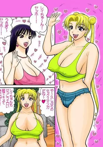 Sailor Usako and Friends: Sexy Photo Shoot!