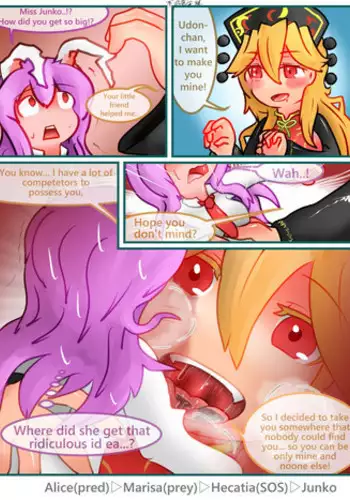 [Hughoftheskies] Junko x Reisen Vore
