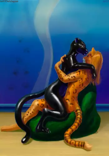 At night all panther are squeak by Shinard