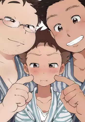 Kazoku to Kita Ryokan de Gay Couple to Deau Shota