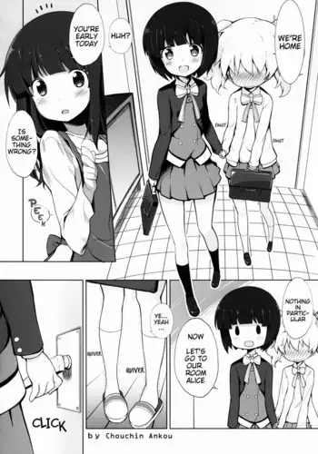 [Märchen BOX (Chouchin Ankou)] Kiniro Mosaic Urethral Play (THE Doujo) (Kiniro Mosaic) [English]