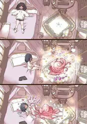 [mamaloni] Ouchi de Yaru Koto Nai node Shokushu Shoukan Shite Ecchi ni Fukeru Mahou Shoujo | A Witch Who Can't Have Sex At Home Decides To Summon Some Tentacles Instead [English] {Doujins.com}