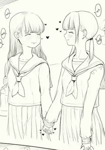 Yuri friends couple [Himawari no Tane]